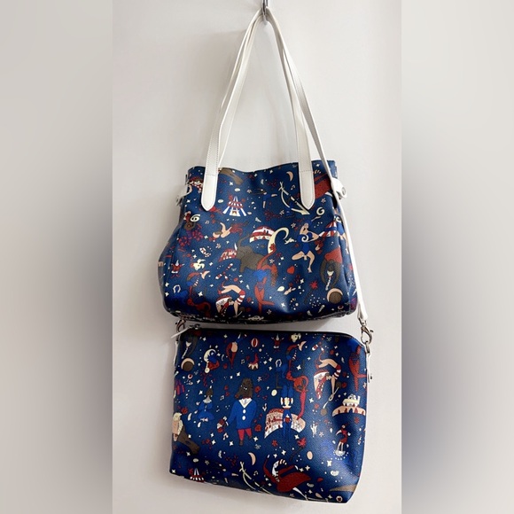 NWOT TWO PIERO GUIDI TOTE BAG & CROSSBODY, ITALIAN CALF LEATHER  2 in 1 .. - Picture 12 of 17